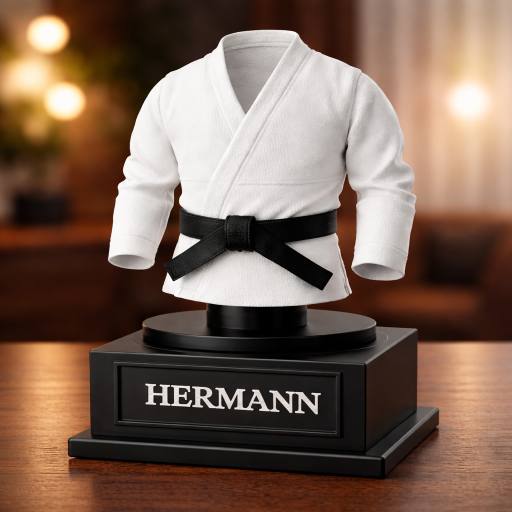 🥋Customized Karate Jacket Trophy